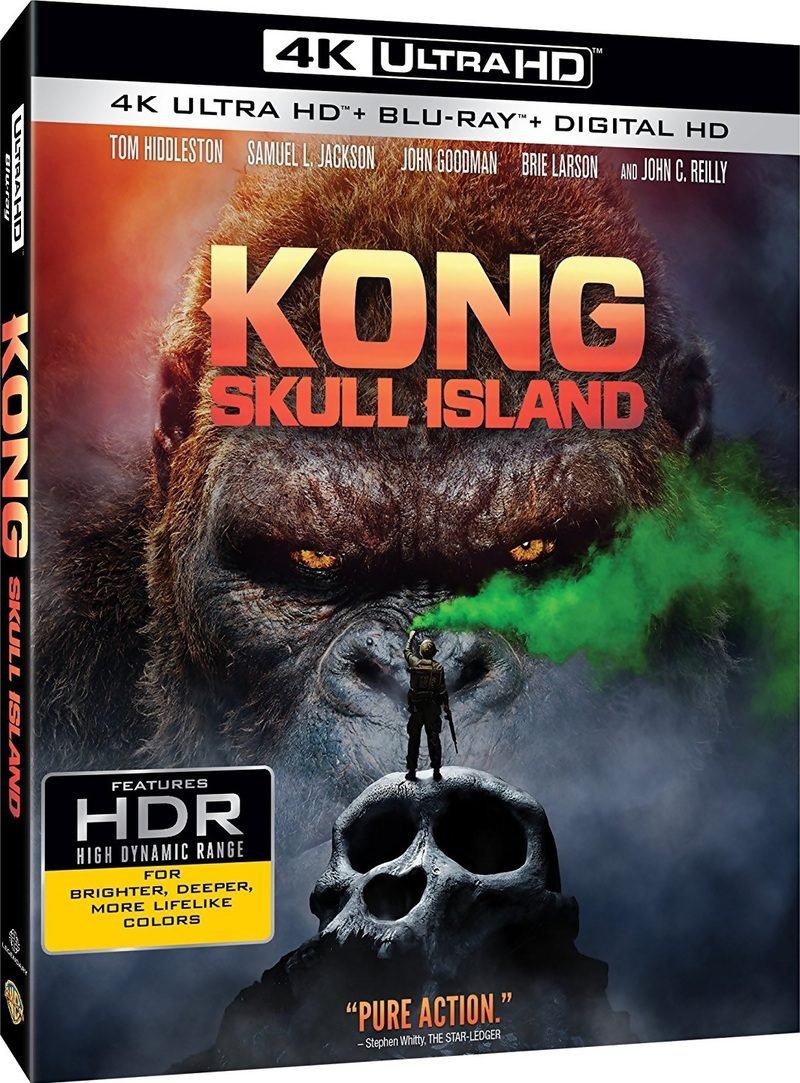 "Kong: La Isla Calavera" llegará en 4K, 3D, Steelbook, Blu-ray y Dvd el 14 de julio • En tu pantalla