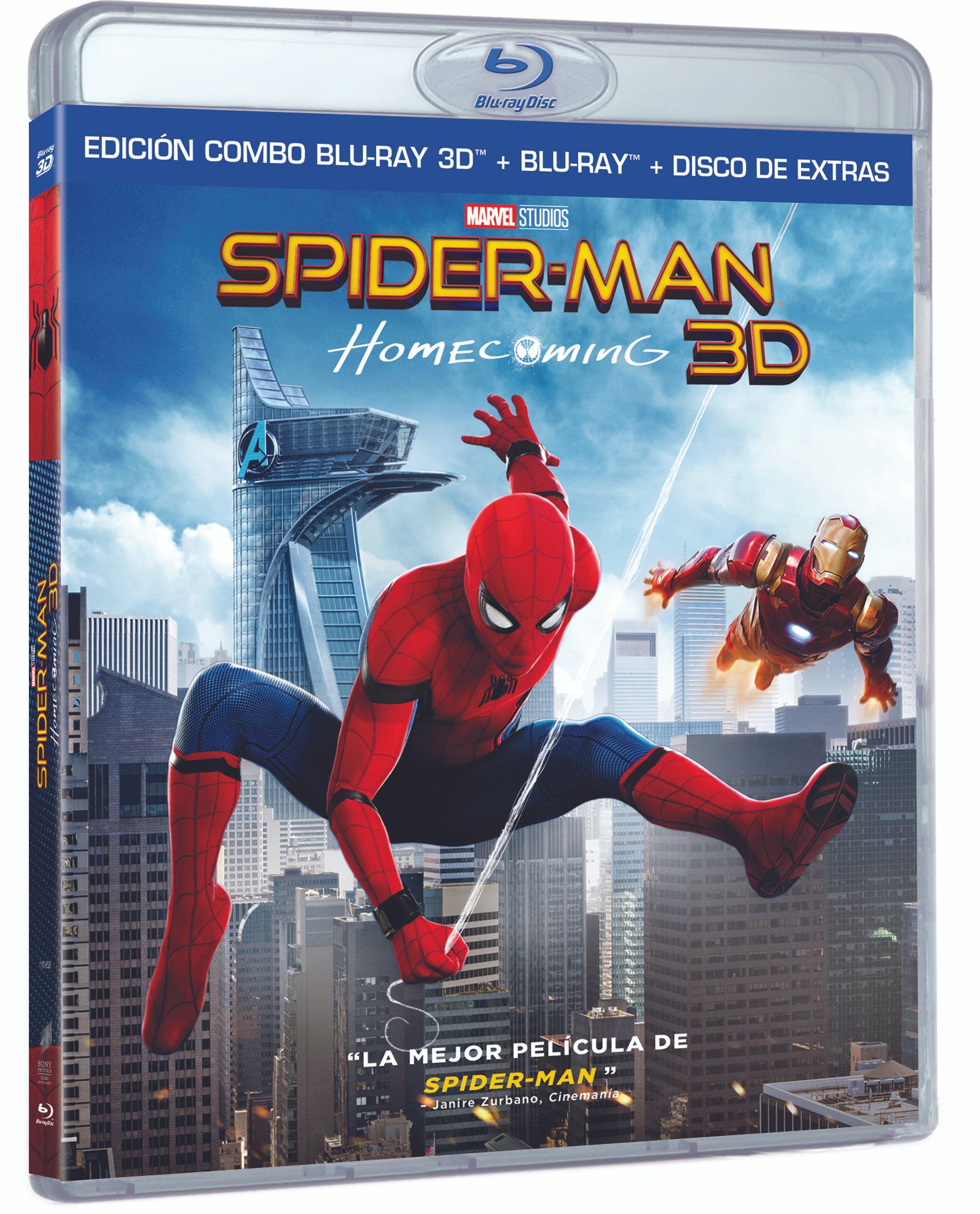 'Spider-Man: Homecoming' llegará en 4K Ultra HD, Steelbooks, 3D, Blu-ray... el 22 de noviembre • En tu pantalla