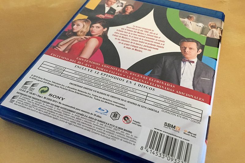 Análisis Blu-ray: 'Masters of Sex' Temporada 3 • En tu pantalla