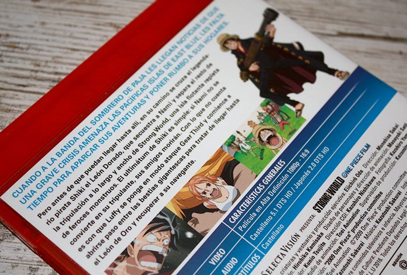 Análisis Blu-ray: 'One Piece: Strong World', un lanzamiento de Selecta Visión • En tu pantalla
