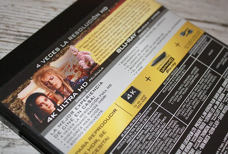 Análisis 4K Ultra HD: 'Dentro del laberinto', una edición remasterizada • En tu pantalla