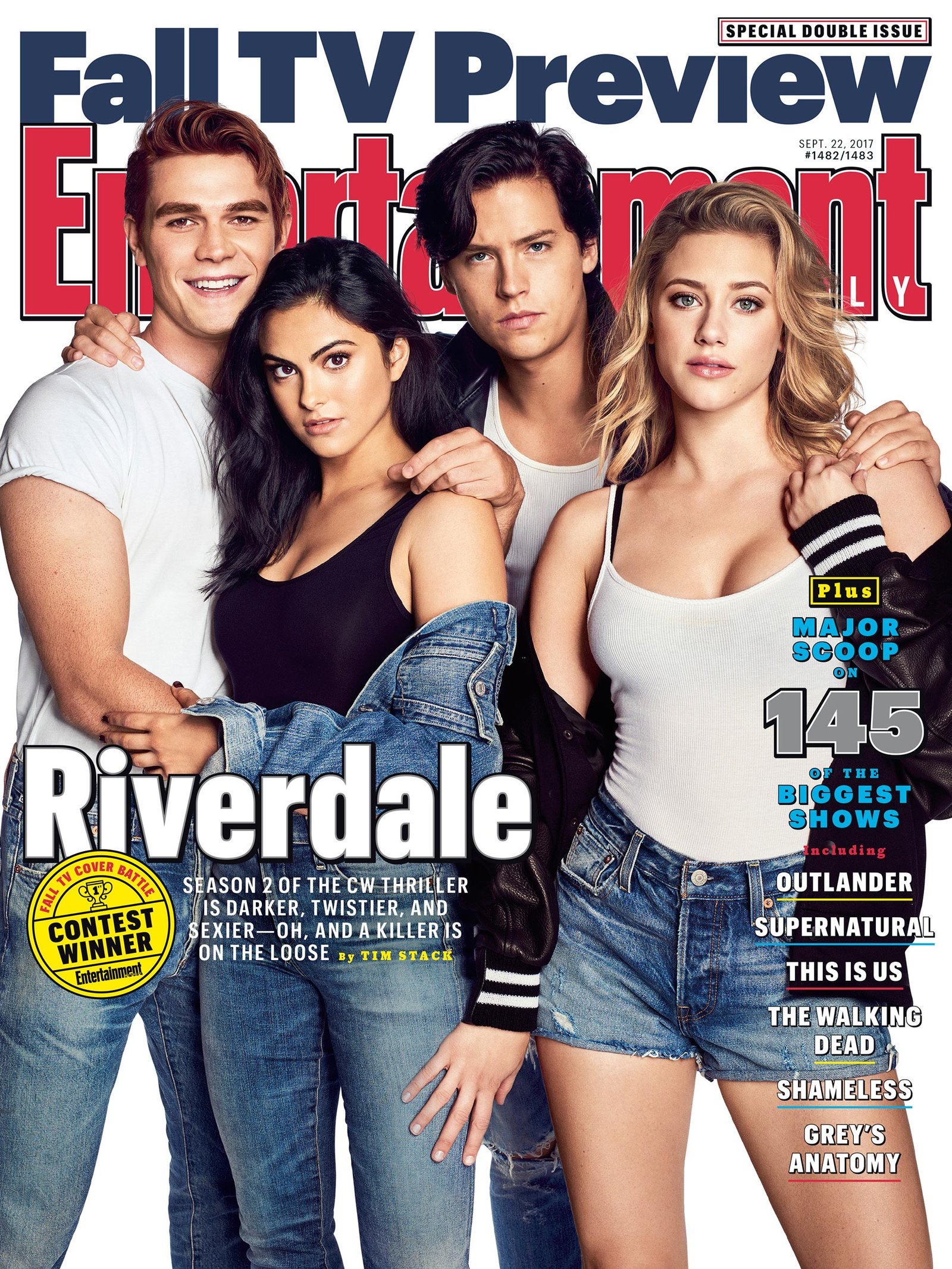 'Riverdale': Sube la temperatura con las fotos para Entertainment Weekly • En tu pantalla