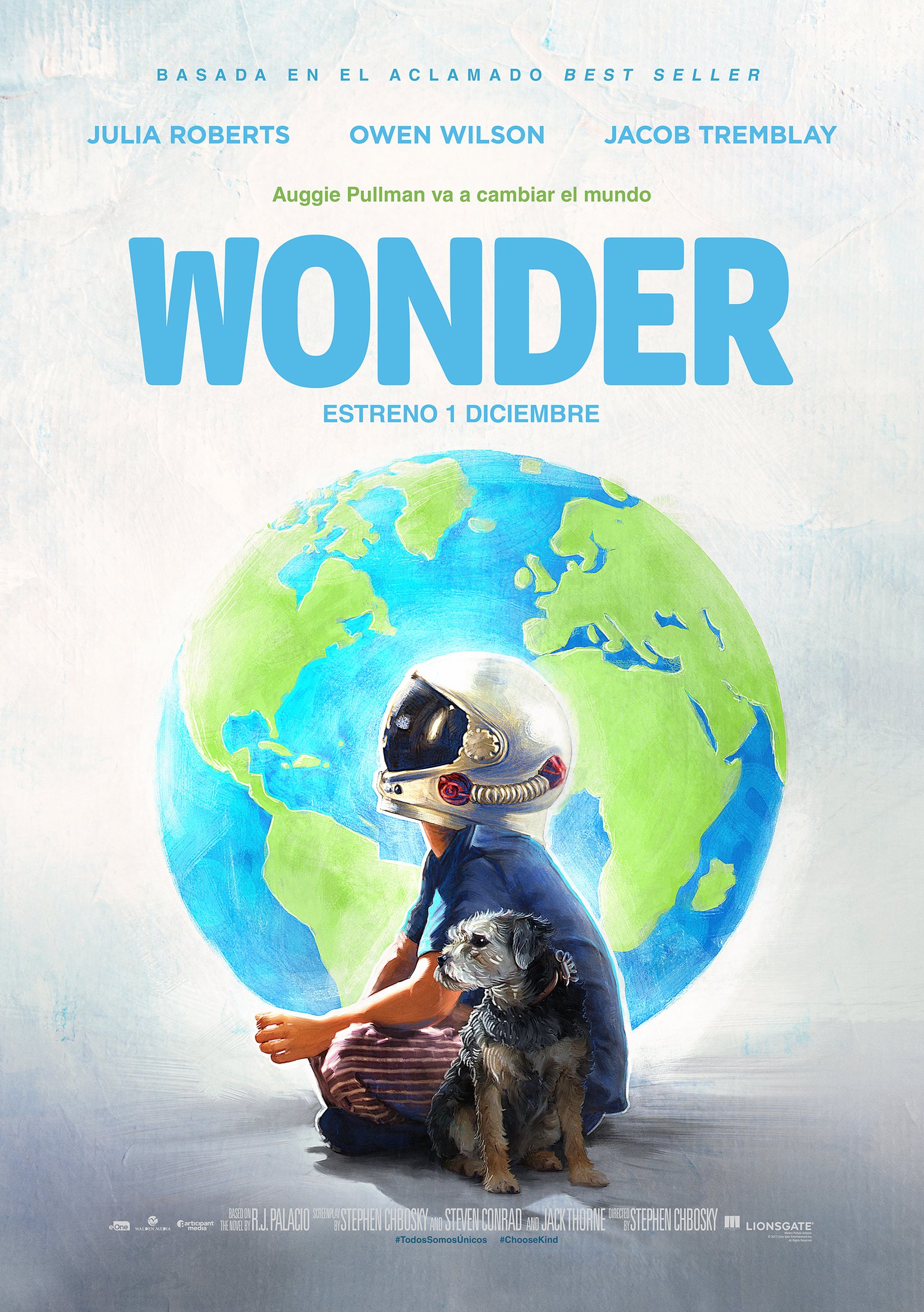 'Wonder': Los dos maravillosos pósters. ¡Enamorados! • En tu pantalla
