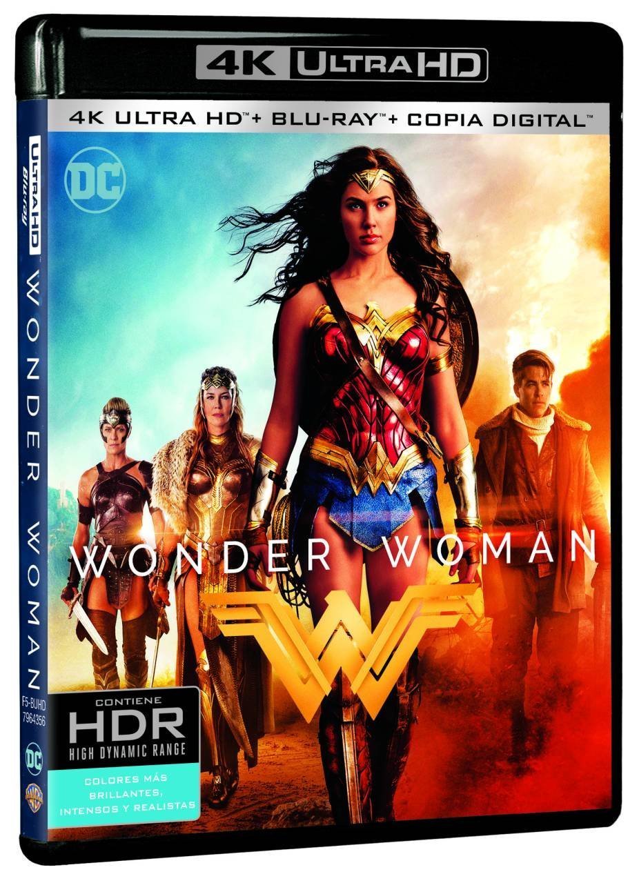 ‘Wonder Woman’ llegará en 4K Ultra HD, Steelbooks, 3D, Blu-ray… el 13 de octubre • En tu pantalla