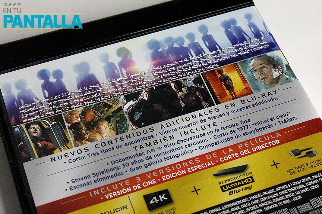 Análisis 4K Ultra HD: 'Encuentros en la tercera fase', un vistazo a la edición coleccionista 4K Ultra HD • En tu pantalla