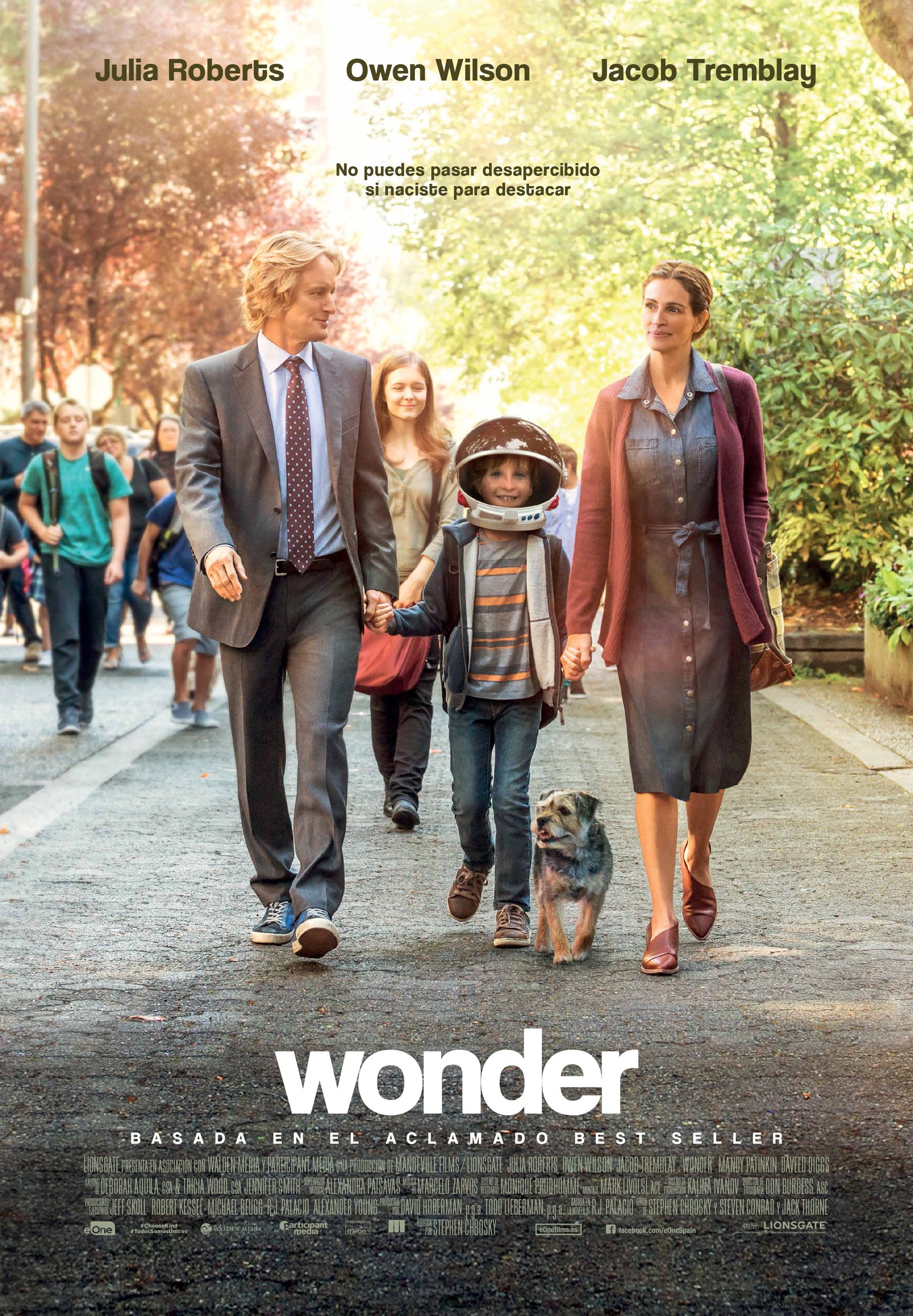 'Wonder': Nuevas imágenes de esta emocionante historia • En tu pantalla