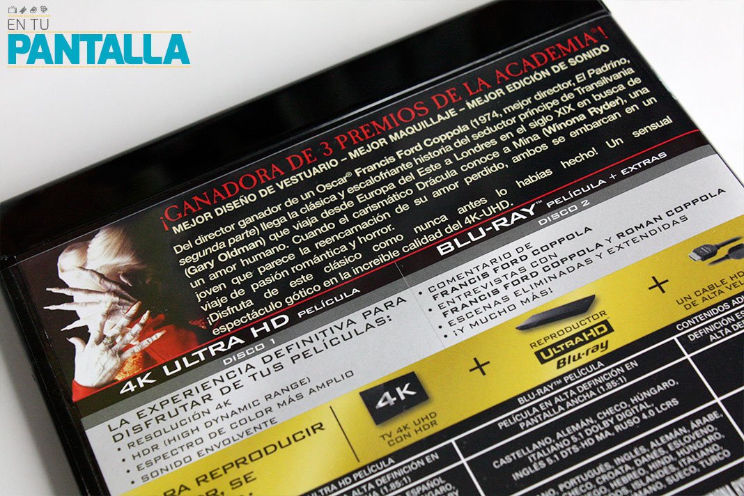 Analizamos tres títulos 4K Ultra HD para los amantes de Drácula • En tu pantalla