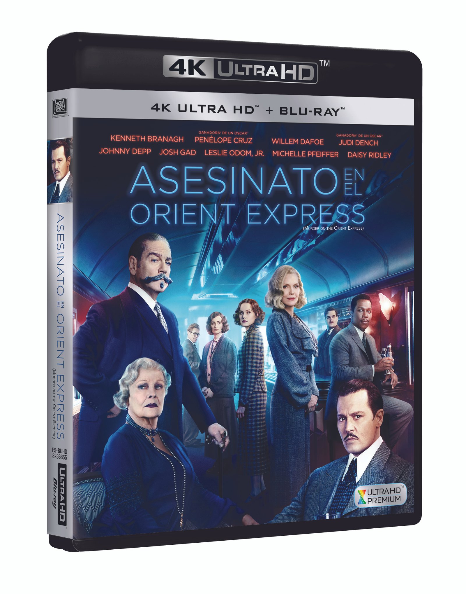 'Asesinato en el Orient Express' a la venta en 4K, Steel, Blu-ray y Dvd el 21 de marzo • En tu pantalla