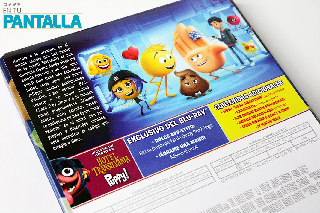 'Emoji: La Película': Un vistazo a la edición Steelbook • En tu pantalla