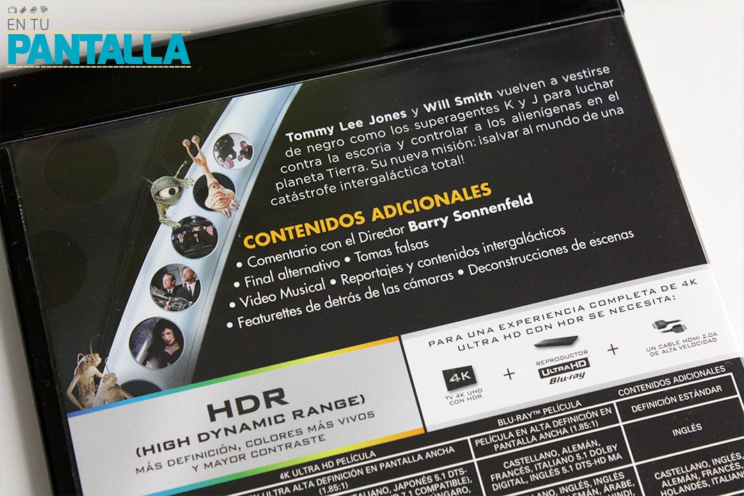 Análisis 4K Ultra HD: 'Men in Black', la saga al completo • En tu pantalla