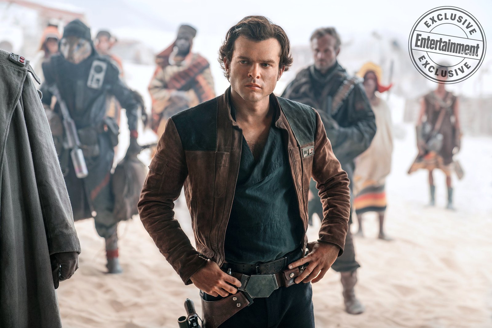 ‘Han Solo, una historia de Star Wars’: Nuevas fotos y portada de la EW • En tu pantalla