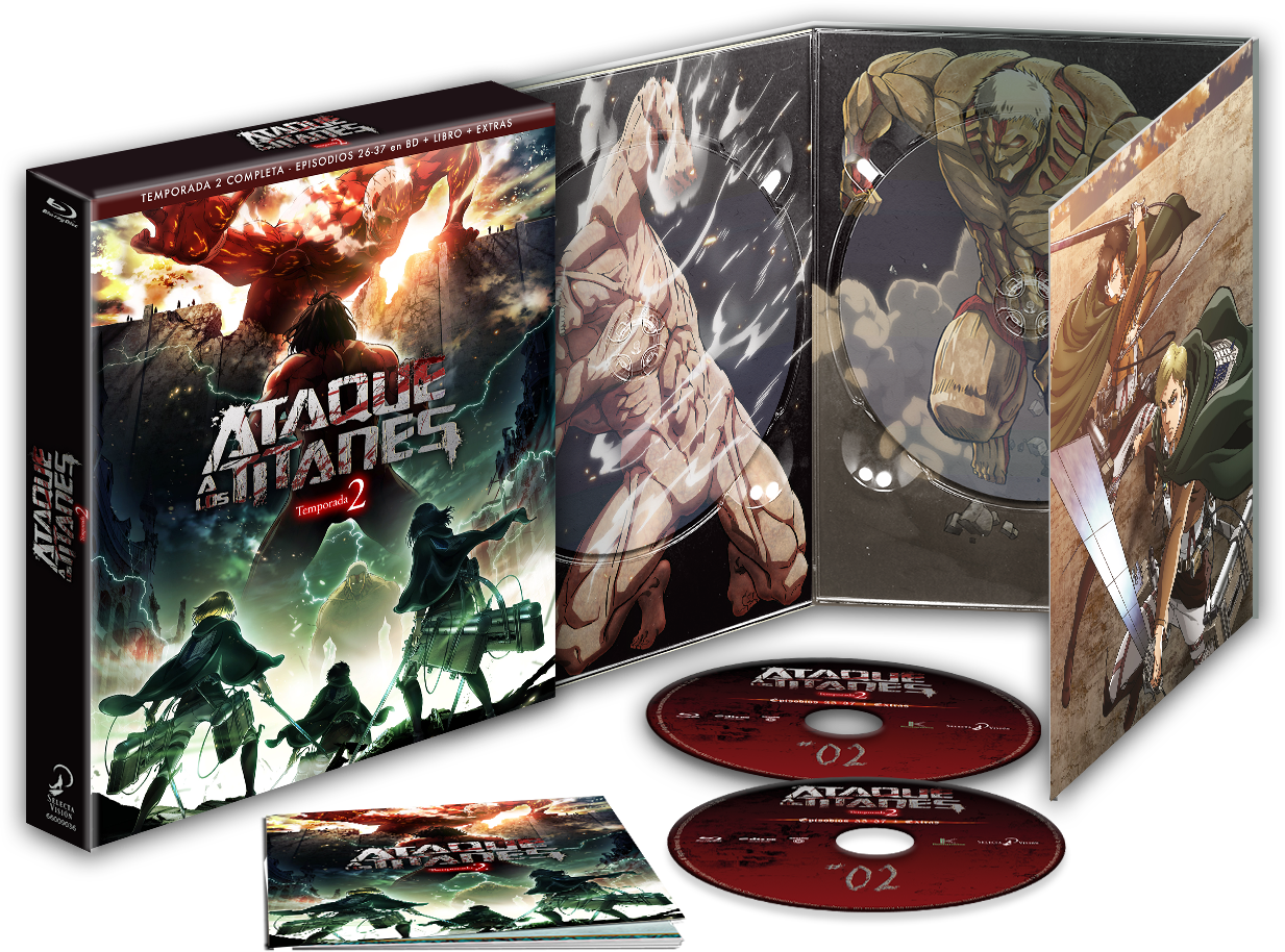 'Ataque a los Titanes, Temp. 2' llegará en Blu-ray y Dvd el 25 de abril • En tu pantalla