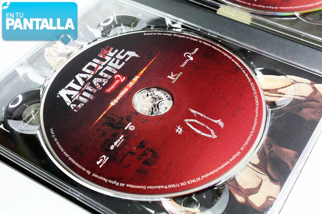 Análisis Blu-ray: 'Ataque a los titanes' Temporada 2, el gran anime del momento • En tu pantalla