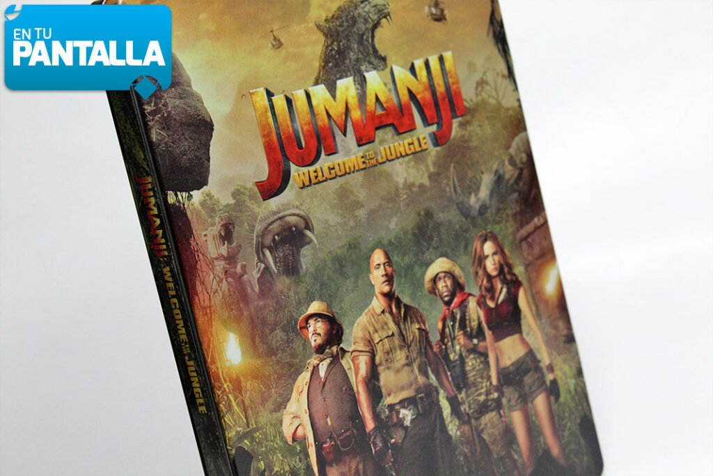 'Jumanji: Bienvenidos a la jungla', analizamos el Steelbook 3D + 2D • En tu pantalla