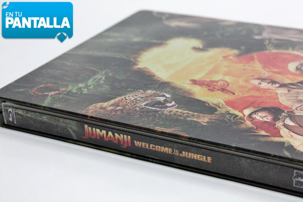 ‘Jumanji: Bienvenidos a la Jungla’: Un precioso Steelbook 4K Ultra HD • En tu pantalla