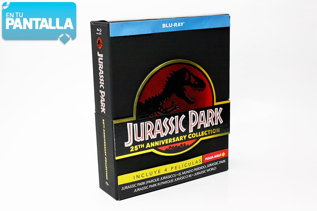 'Jurassic Park', edición 25 aniversario en Blu-ray ¡Un primer vistazo! • En tu pantalla