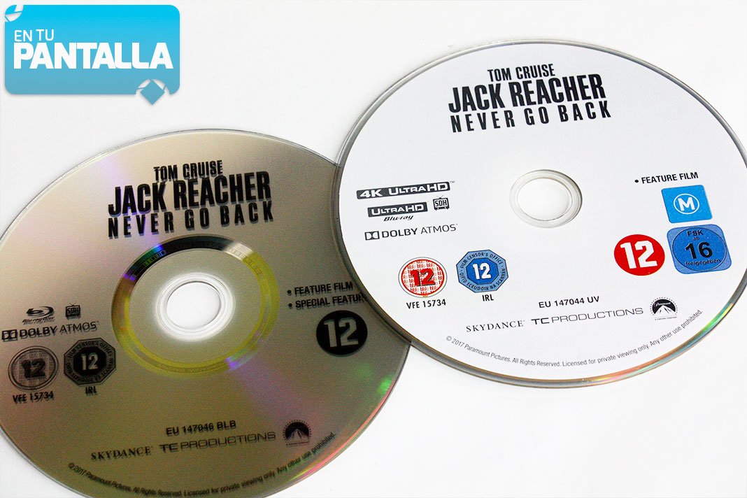 Jack Reacher 2 4K Ultra HD