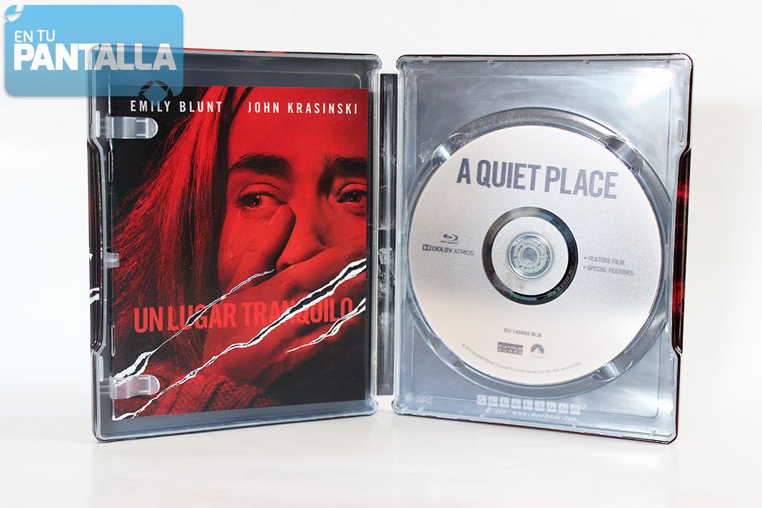 'Un lugar tranquilo' Steelbook Blu-ray