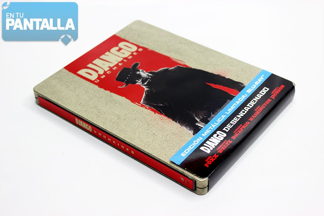 'Django desencadenado' Steelbook Blu-ray