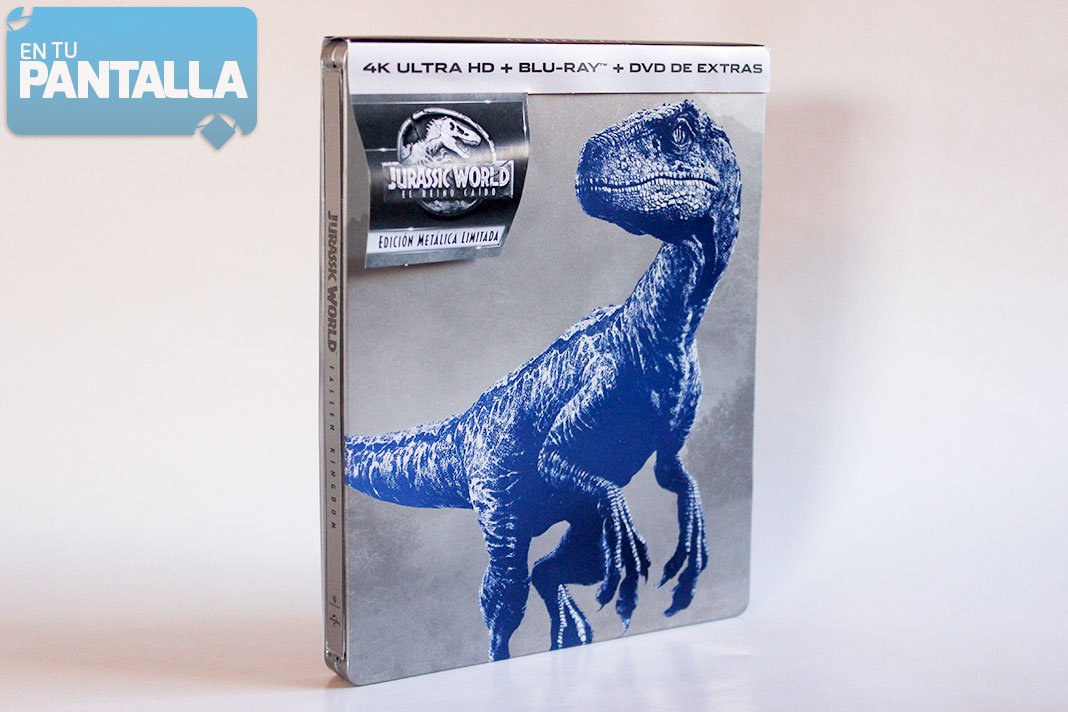 Jurassic World: El Reino Caído - Edición Steelbook 4K Ultra HD
