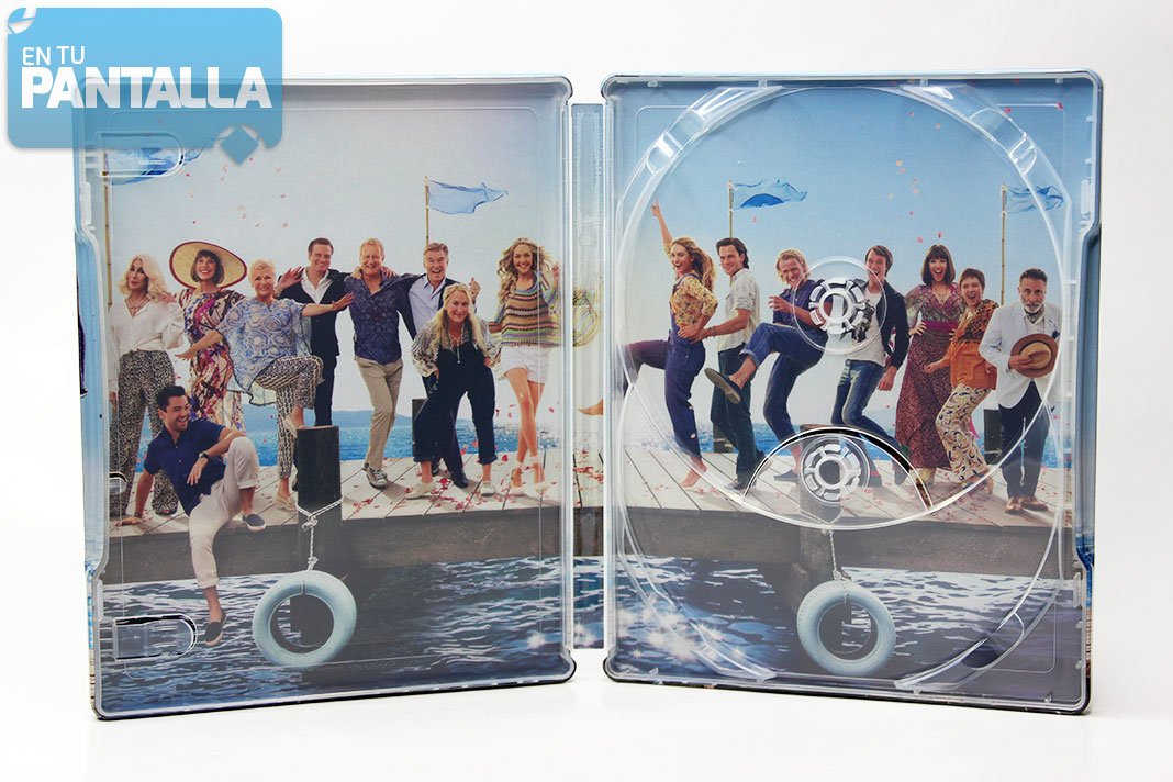 'Mamma Mia! Una y otra vez' Steelbook Blu-ray