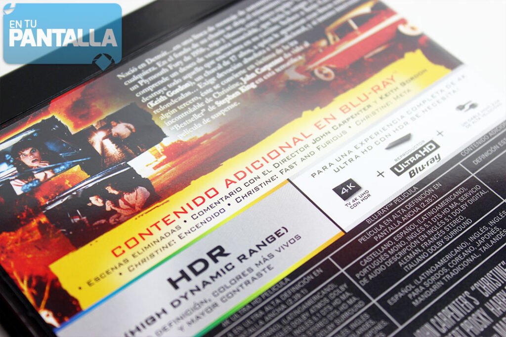 'Christine': Análisis edición 4K Ultra HD • En tu pantalla