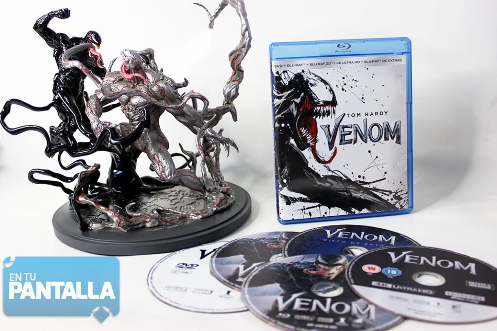 ‘Venom’ 4K Ultra HD + Figura. ¡Unboxing y reportaje fotográfico! • En tu pantalla