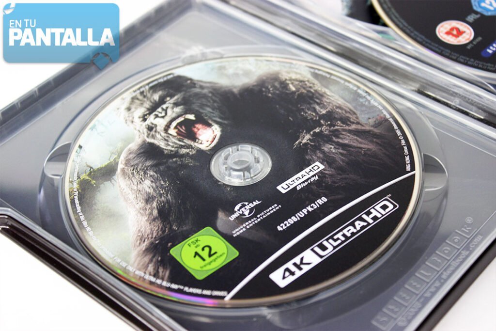 'King Kong', un vistazo al Steelbook 4K Ultra HD • En tu pantalla