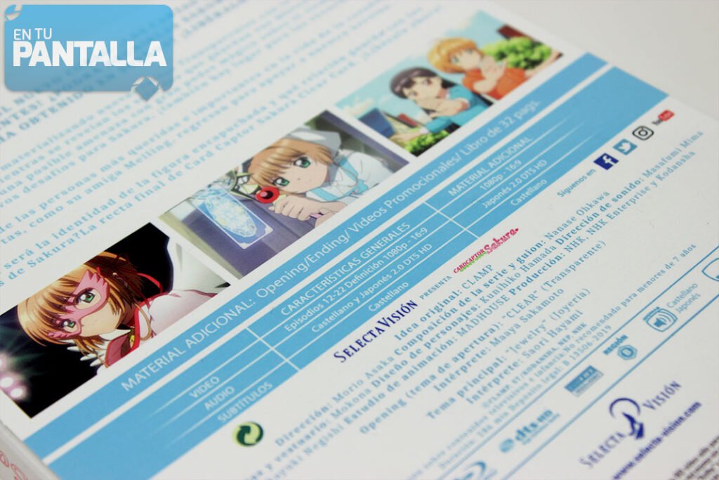 ‘Cardcaptor Sakura: Clear Card’: Un vistazo al Box 2 de Selecta Visión • En tu pantalla