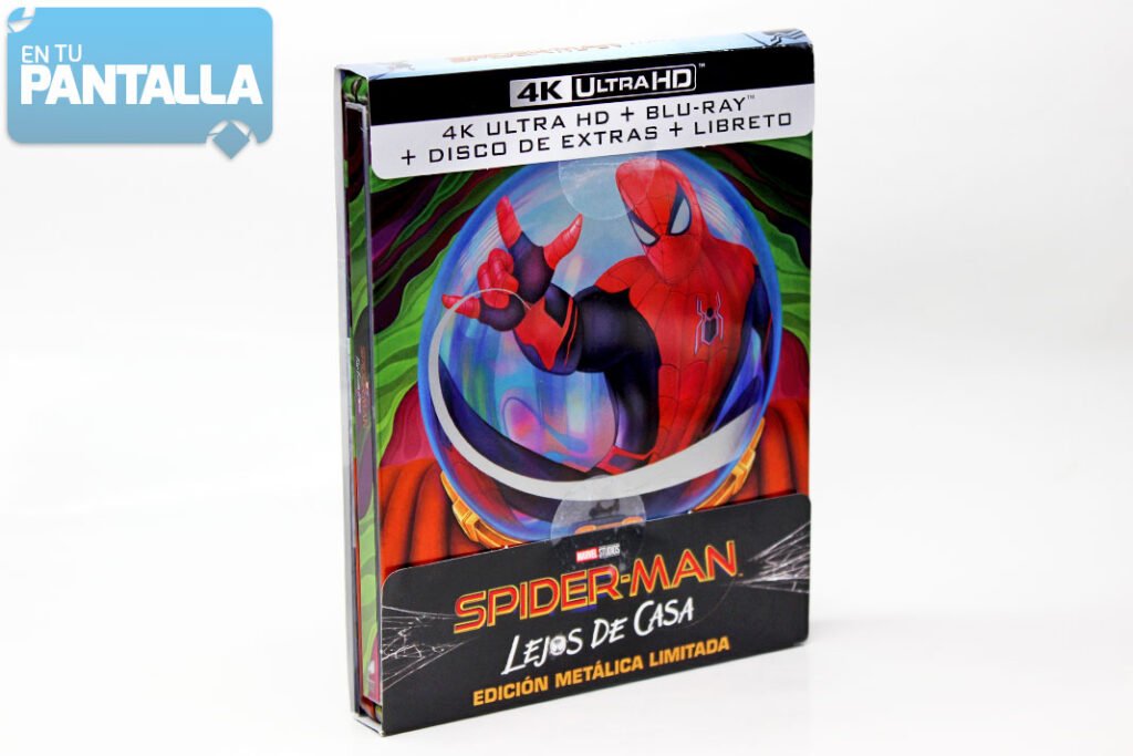 ‘Spider-Man: Lejos de casa’, un vistazo al Steelbook 4K Ultra HD • En tu pantalla