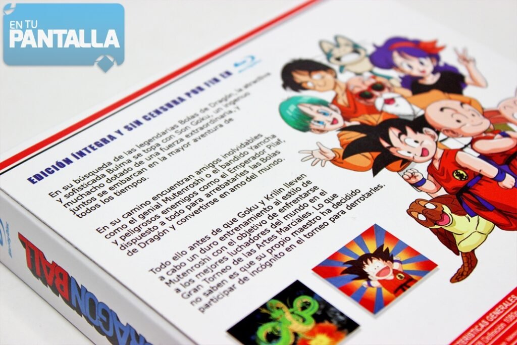 Un vistazo al primer box en Blu-ray de ‘Dragon Ball’ • En tu pantalla