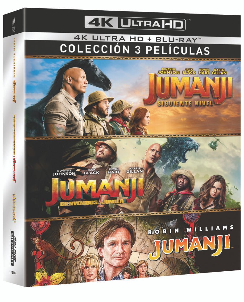 ‘Jumanji: Siguiente nivel’ en 4K, Blu-ray, steelbook y Dvd el 3 de abril • En tu pantalla