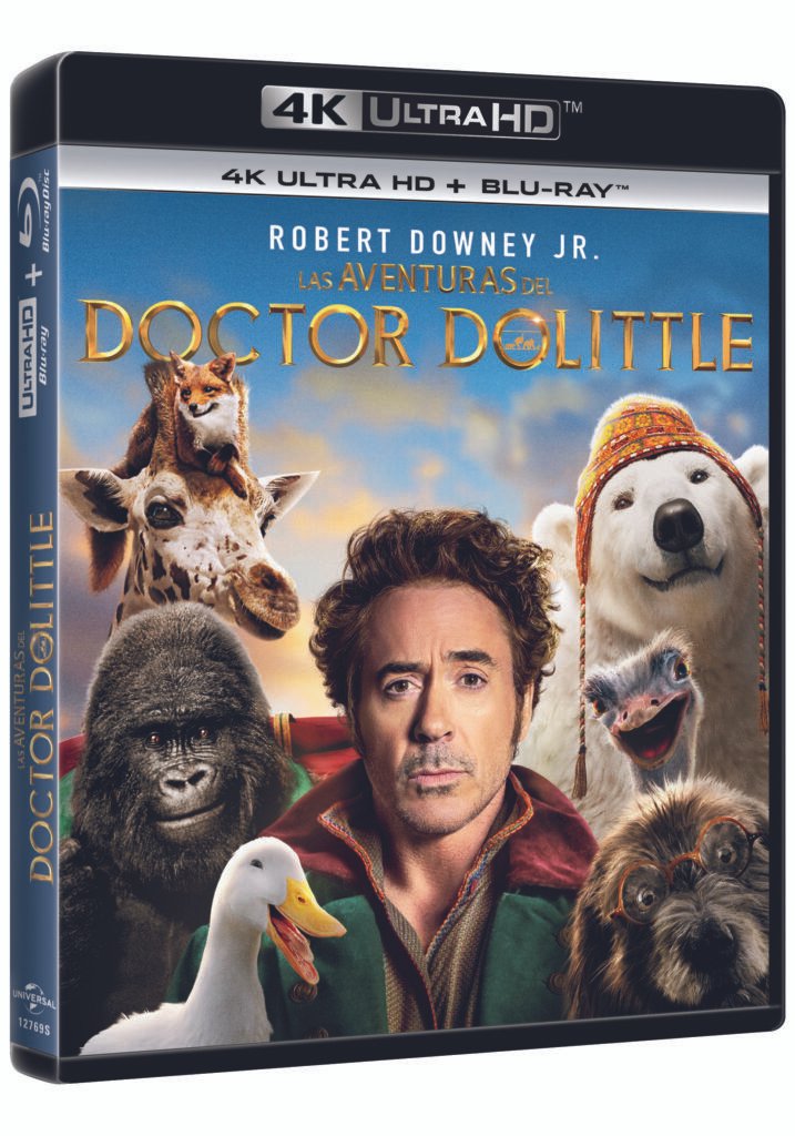 'Las aventuras del Doctor Dolittle' llegará en 4K, Blu-ray y Dvd el 22 de mayo • En tu pantalla