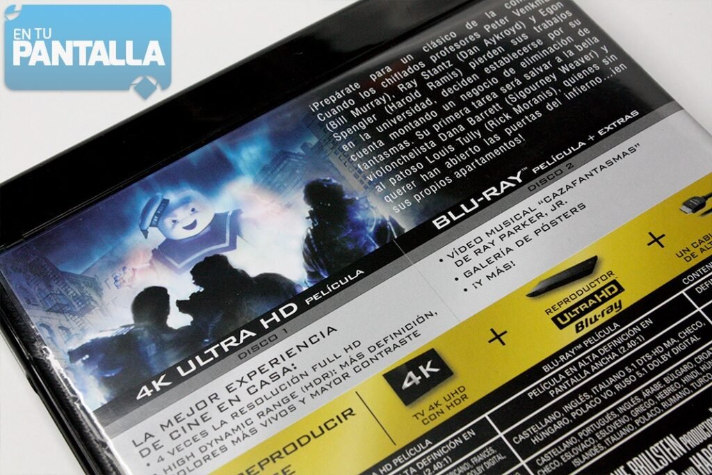 ‘Los Cazafantasmas’: Análisis edición 4K Ultra HD • En tu pantalla