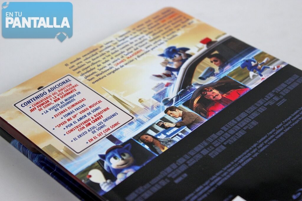 ‘Sonic’: Un vistazo a la edición steelbook en Blu-ray • En tu pantalla