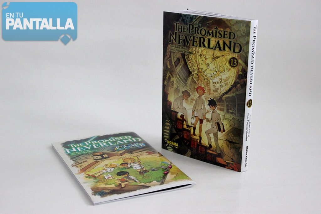 'The Promised Neverland' Tomo 13, editado por Norma Editorial.