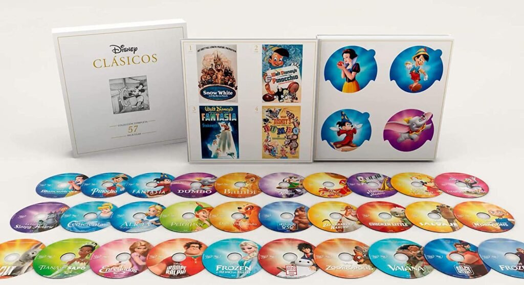 'Disney Clásicos': Un pack con las 57 películas en Dvd • En tu pantalla