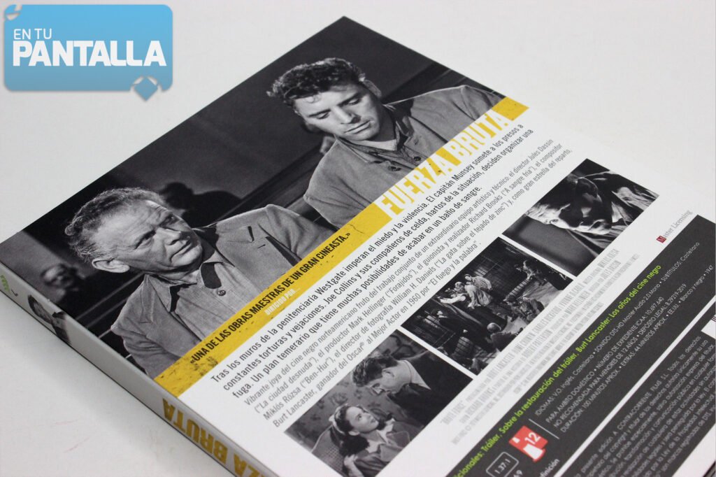 Análisis Blu-ray: ‘Fuerza Bruta’, una aventura con Burt Lancaster • En tu pantalla