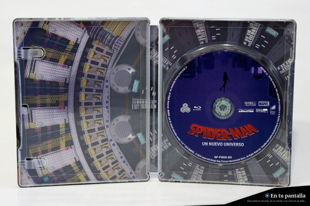 ‘Spider-Man: Un nuevo universo’: Un vistazo al nuevo steelbook Blu-ray • En tu pantalla