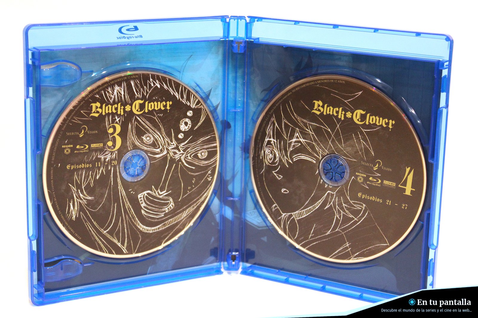 Análisis Blu-ray: 'Black Clover' Box 2, un vistazo al Blu-ray • En tu pantalla
