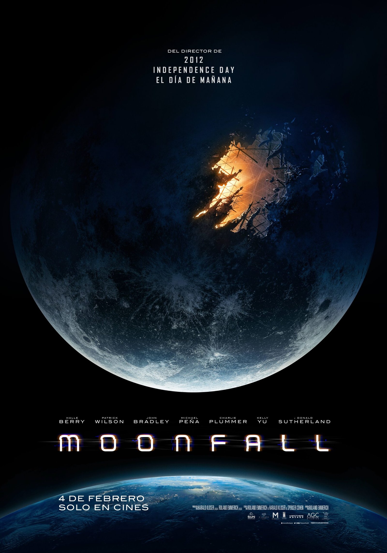 'Moonfall': Tráiler y póster de la nueva película de Roland Emmerich • En tu pantalla