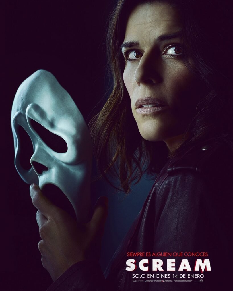 'Scream': Nuevos pósters con el trío original de la franquicia • En tu pantalla