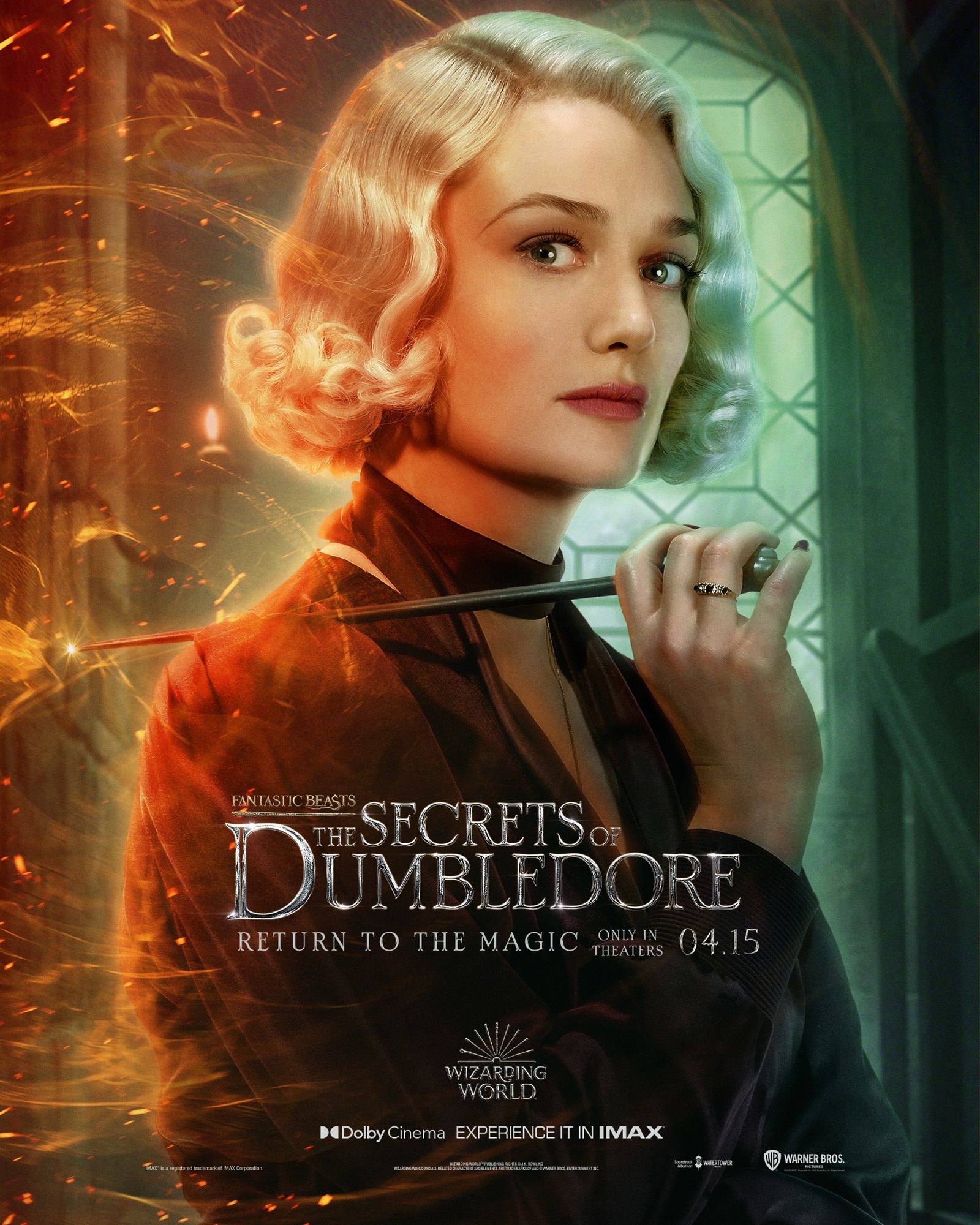 'Animales fantásticos: Los secretos de Dumbledore': 18 pósters individuales del reparto • En tu pantalla