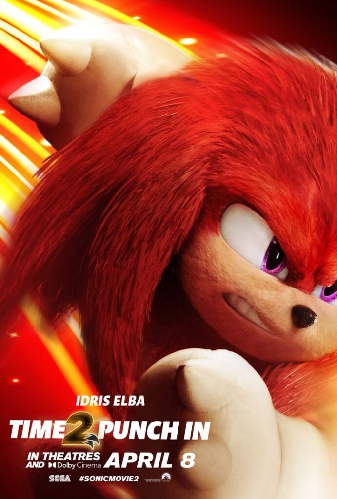 ‘Sonic 2’: Nuevos carteles individuales de los tres personajes de Sega • En tu pantalla