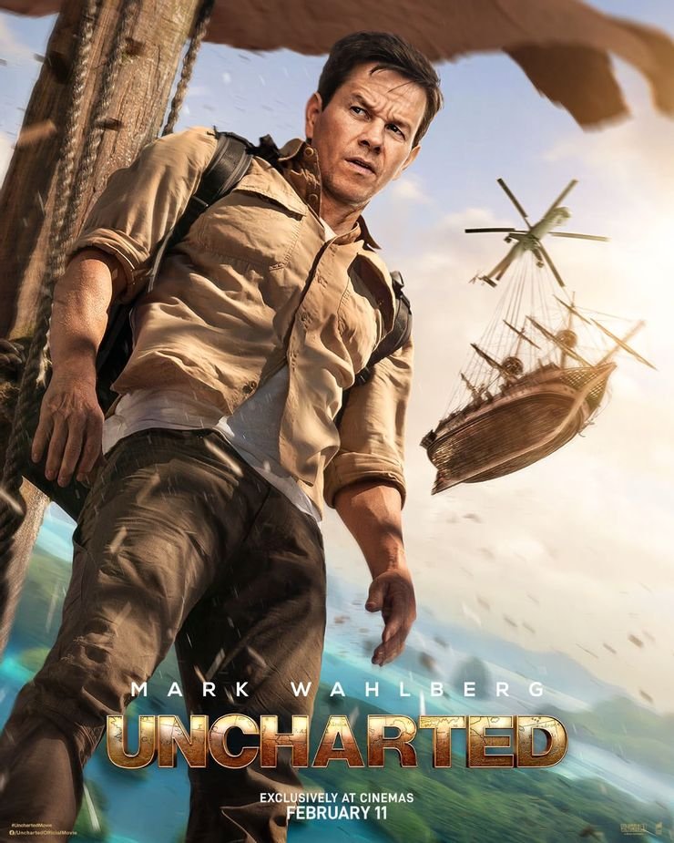'Uncharted': Dos nuevos pósters mucho más gamers • En tu pantalla
