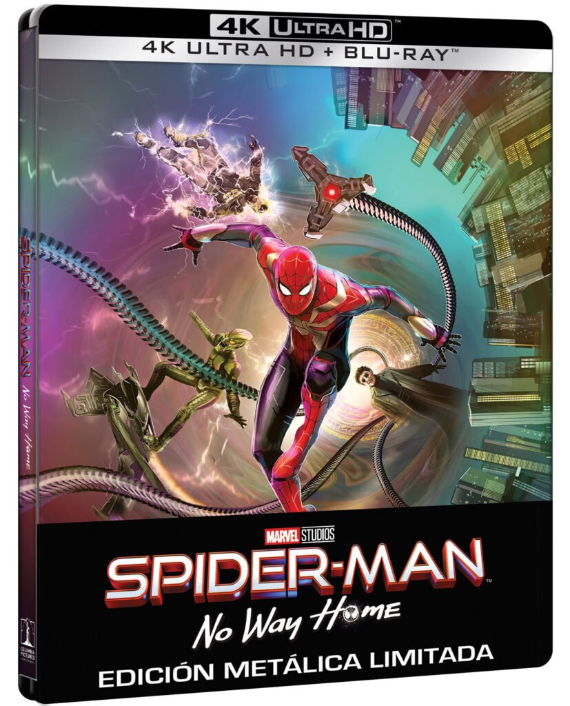 ‘Spider-Man: No Way Home’ llegará en 4K, Steelbook 4K, Blu-ray y Dvd el 7 de abril • En tu pantalla