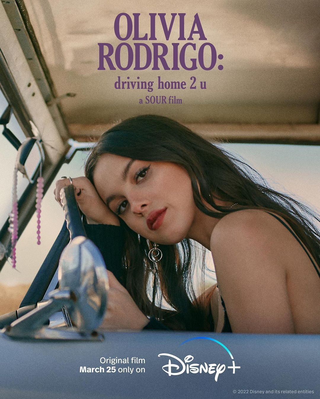 'Olivia Rodrigo: driving home 2 u (a SOUR film)': Tráiler y póster de esta película documental • En tu pantalla