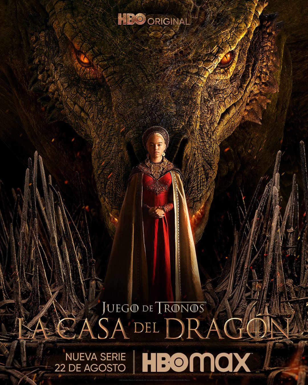 'La casa del dragón': Póster de la precuela de 'Juego de tronos' • En tu pantalla