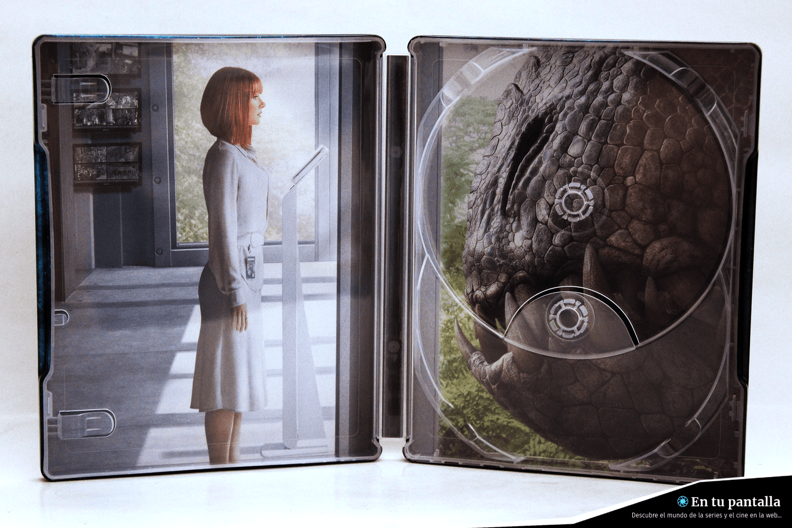 ‘Jurassic World’: Un vistazo a la edición steelbook 4K Ultra HD • En tu pantalla