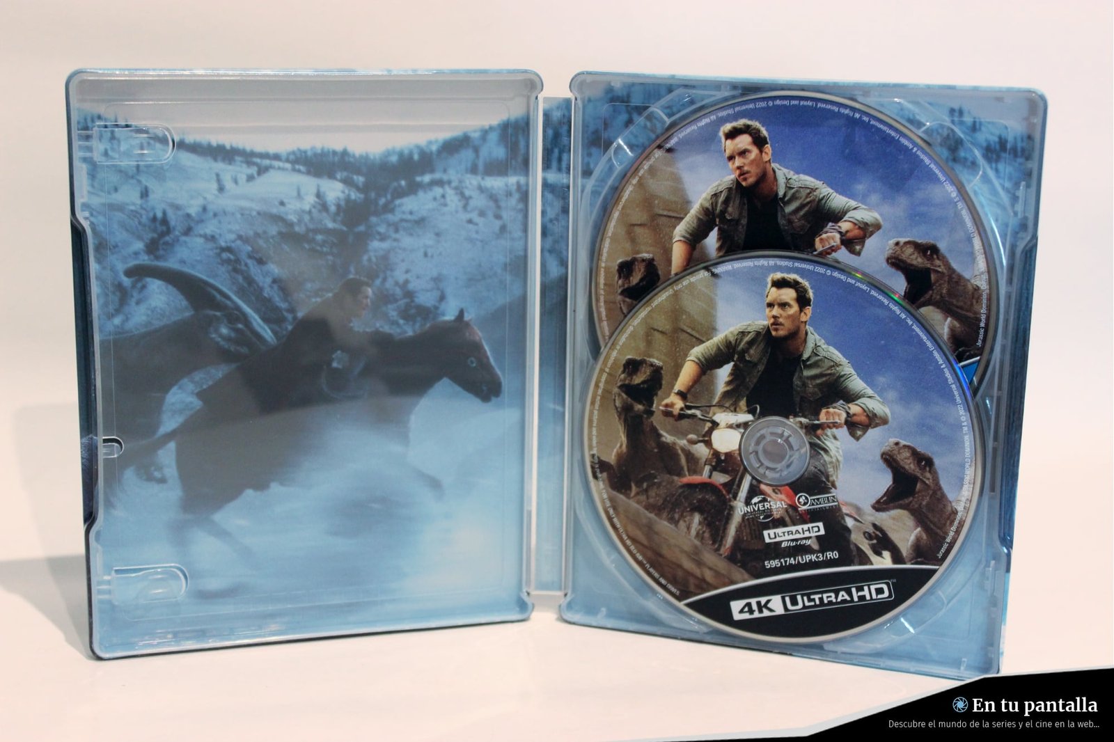 ‘Jurassic World: Dominion’: Un vistazo a la edición steelbook 4K Ultra HD • En tu pantalla